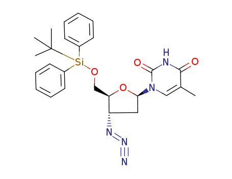 Thymidine, 3'-azido-3'-deoxy-5'-O-[(1,1-dimethylethyl)diphenylsilyl]-