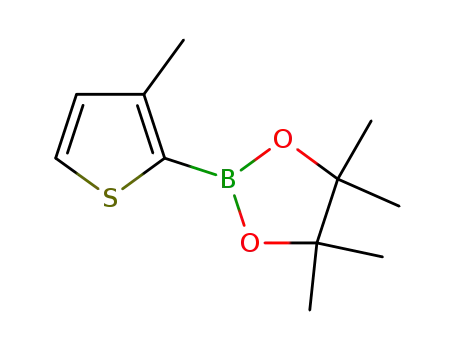 Molecular Structure of 885692-91-1 (3-METHYLTHIOPHENE-2-BORONIC ACID PINACOL ESTER)