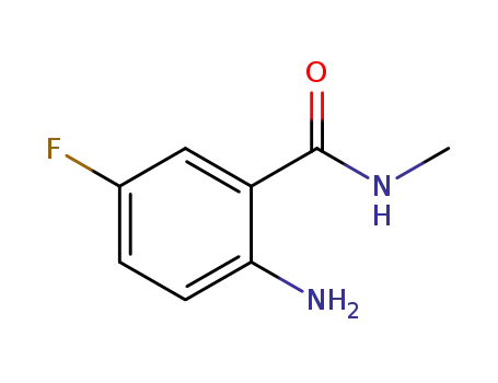 Molecular Structure of 773846-62-1 (2-amino-5-fluoro-N-methylbenzamide)