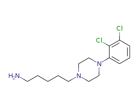 1-Piperazinepentanamine, 4-(2,3-dichlorophenyl)-
