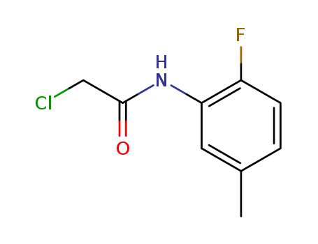2-chloro-N-(2-fluoro-5-methylphenyl)acetamide