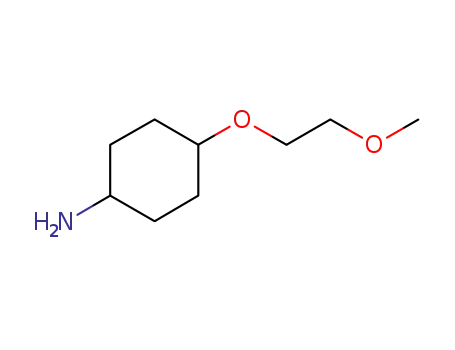 시클로헥산아민, 4-(2-메톡시에톡시)-, 트랜스-(9CI)