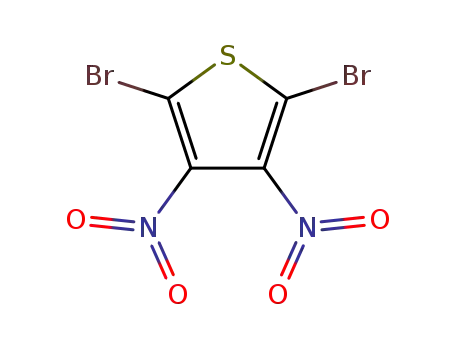 Molecular Structure of 52431-30-8 (2,5-DIBROMO-3,4-DINITROTHIOPHENE)