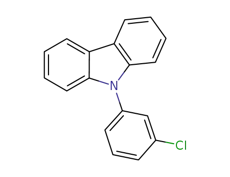 Molecular Structure of 19222-81-2 (9-(3-chlorophenyl)-9H-carbazole)