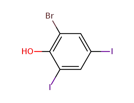 Phenol, 2-bromo-4,6-diiodo-