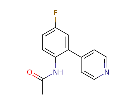 Acetamide, N-[4-fluoro-2-(4-pyridinyl)phenyl]-