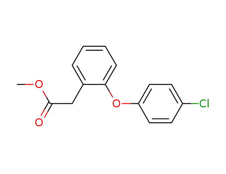 2-[(4-chloro-phenoxy)-phenyl]-acetic acid methyl ester
