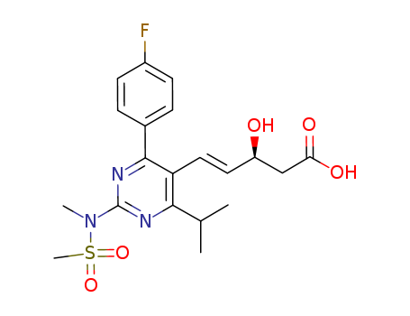 Rosuvastatin Substituted Hydroxy Pentenoic Acid