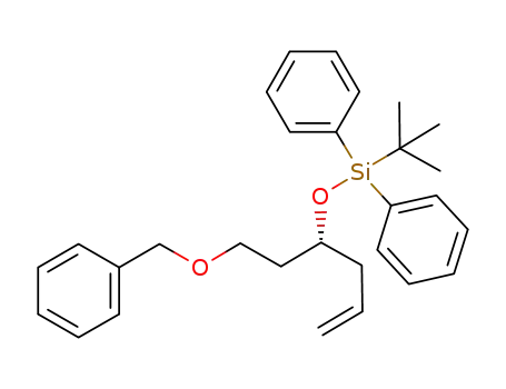 (R)-[1-(2-benzyloxy-ethyl)-but-3-enyloxy]-tert-butyldiphenyl-silane