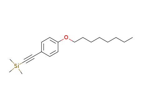 1-(octyloxy)-4-((trimethylsilyl)ethynyl)benzene