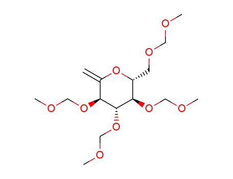 (2R,3R,4S,5R)-3,4,5-tris(methoxymethoxy)-2-((methoxymethoxy)methyl)-6-methylenetetrahydro-2H-pyran