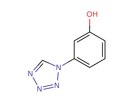 Molecular Structure of 125620-16-8 (3-(1H-TETRAZOL-1-YL)PHENOL)