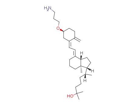 9,10-Secocholesta-5,7,10(19)-trien-25-ol, 3-(3-aminopropoxy)-, (3b,5Z,7E)-