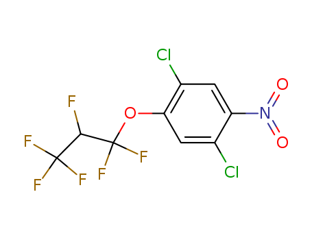 Benzene,1,4-dichloro-2-(1,1,2,3,3,3-hexafluoropropoxy)-5-nitro-