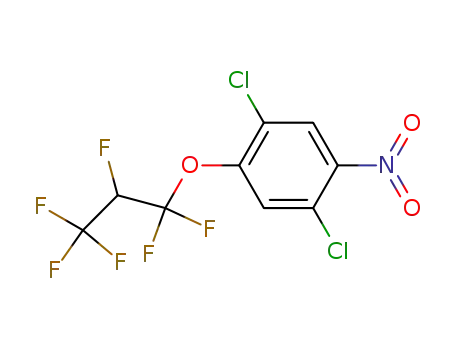 1,4-Dichloro-2-(1,1,2,3,3,3-hexafluoropropoxy)-5-nitrobenzene