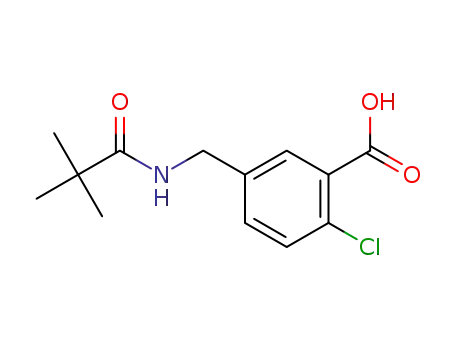 2-chloro-5-(pivaloylaminomethyl)benzoic acid
