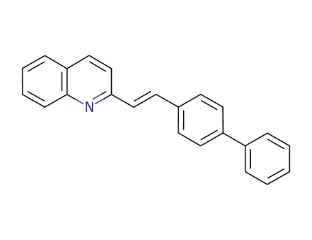 Quinoline, 2-[(1E)-2-[1,1'-biphenyl]-4-ylethenyl]-