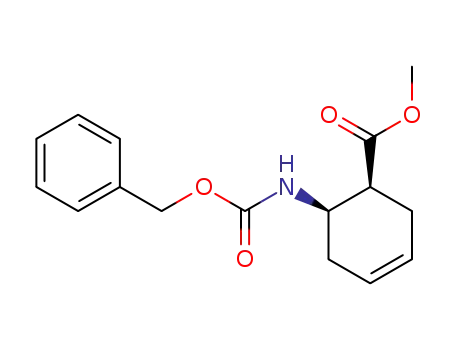 3-Cyclohexene-1-carboxylic acid, 6-[[(phenylmethoxy)carbonyl]amino]-,
methyl ester, (1S,6R)-