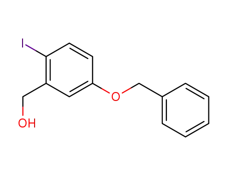 (5-(benzyloxy)-2-iodophenyl)methanol
