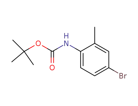 Molecular Structure of 306937-14-4 (tert-Butyl N-(4-bromo-2-methylphenyl)carbamate)