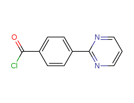 4-pyrimidin-2-ylbenzoyl chloride