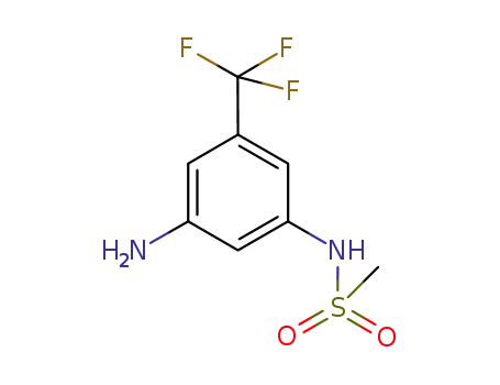N-[3-amino-5-(trifluoromethyl)phenyl]methanesulfonamide