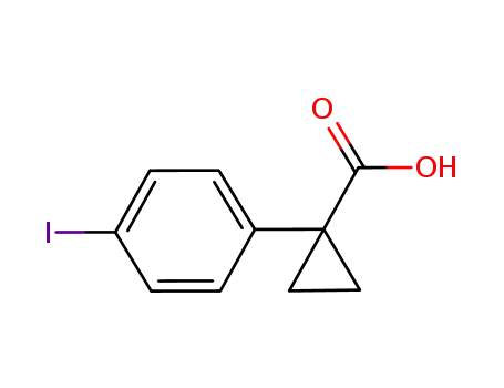 1-(4-iodophenyl)cyclopropane-1-carboxylic acid