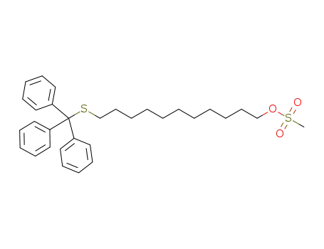 11-(tritylthio)undecyl methanesulfonate