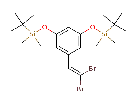 ((5-(2,2-dibromovinyl)-1,3-phenylene)bis(oxy))bis(tert-butyldimethylsilane)