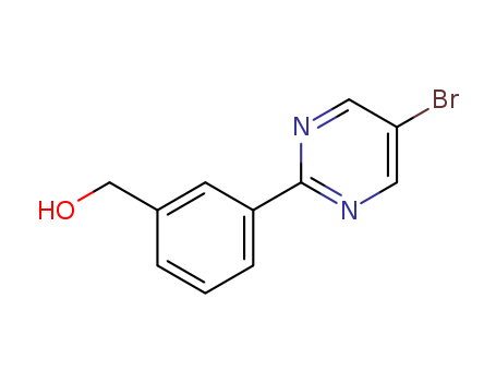 [3-(5-bromopyrimidin-2-yl)phenyl]methanol(1092568-90-5)