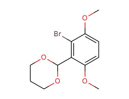 2-(2'-bromo-3',6'-dimethoxyphenyl)-1,3-dioxane