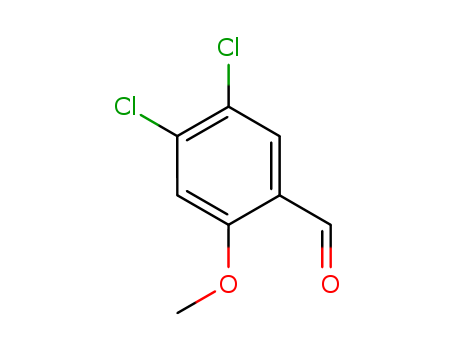 4,5-(dichloro)-2-methoxybenzaldehyde
 cas no.883532-73-8 0.98