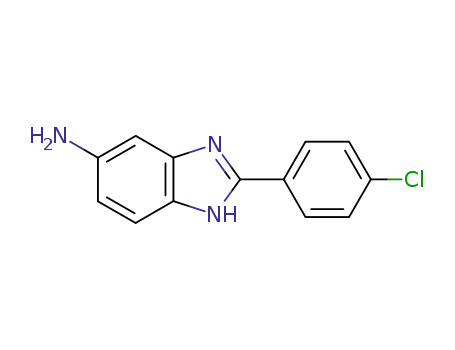 2-(4-chlorophenyl)-1H-benzo[d]imidazole-5-amine