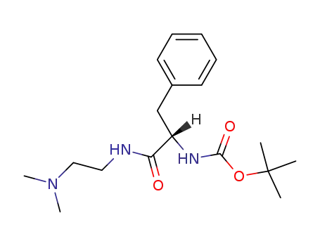 Carbamic acid,
[(1S)-2-[[2-(dimethylamino)ethyl]amino]-2-oxo-1-(phenylmethyl)ethyl]-,
1,1-dimethylethyl ester