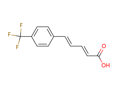 2,4-Pentadienoic acid, 5-[4-(trifluoromethyl)phenyl]-, (2E,4E)-
