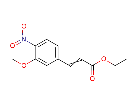 Ethyl 3-(3-methoxy-4-nitrophenyl)-2-propenoate