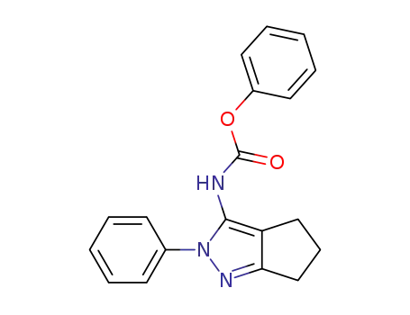 phenyl (2-phenyl-2,4,5,6-tetrahydrocyclopenta[c]pyrazol-3-yl)carbamate