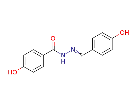 Molecular Structure of 100872-56-8 (4-hydroxy-N’-[(E)-(4-hydroxyphenyl)methylidene]benzohydrazide)