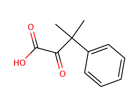 Molecular Structure of 91133-59-4 (3-methyl-3-phenyl-2-oxobutanoic acid)