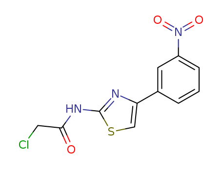 2-CHLORO-N-[4-(3-NITRO-PHENYL)-THIAZOL-2-YL]-ACETAMIDE
