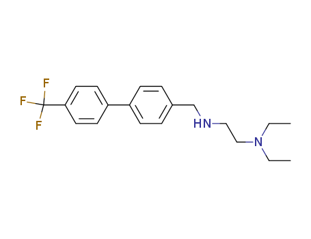N,N-DIETHYL-N'-(4'-TRIFLUOROMETHYLBIPHENYL-4-YLMETHYL)-ETHANE-1,2-DIAMINE