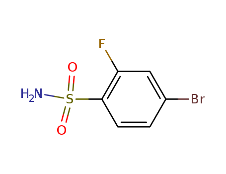4-Bromo-2-fluorobenzenesulphonamide
