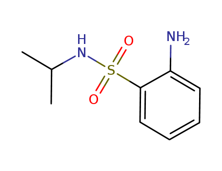 Benzenesulfonamide,2-amino-N-(1-methylethyl)-