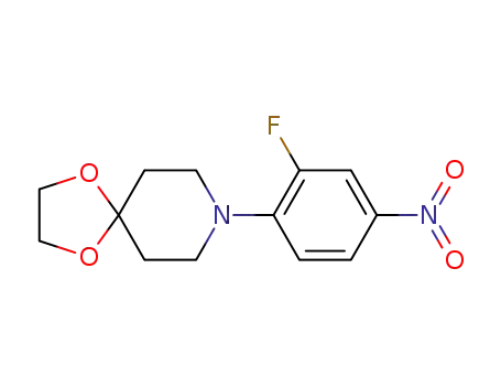 8-(2-FLUORO-4-NITROPHENYL)-1,4-DIOXA-8-AZASPIRO[4.5]DECANE