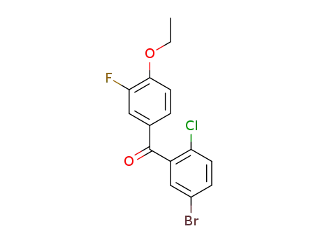 (5-bromo-2-chloro-phenyl)-(4-ethoxy-3-fluoro-phenyl)methanone
