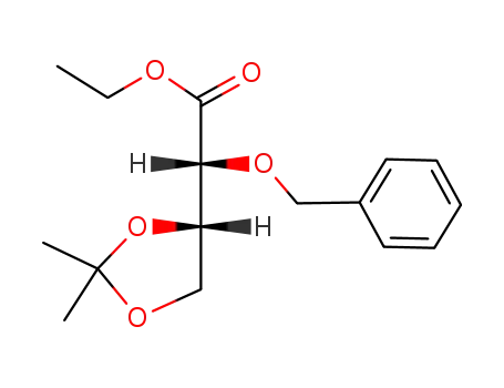 ethyl (2R,3S)-2-O-benzyl-3,4-O-isopropylidene-2,3,4-trihydroxybutanoate
