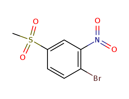 Benzene,1-bromo-4-(methylsulfonyl)-2-nitro-
