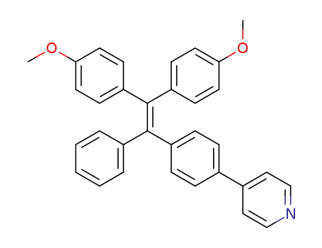 4 [4[2,2-Bis(4-methoxyphenyl)-1-phenylethenyl]-phenyl]-pyridine