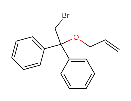 Benzene, 1,1'-[2-bromo-1-(2-propenyloxy)ethylidene]bis-