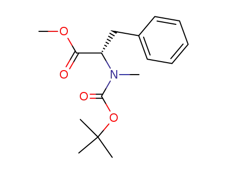 L-Phenylalanine, N-[(1,1-dimethylethoxy)carbonyl]-N-methyl-, methyl
ester